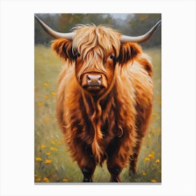 Highland Cow 30 Canvas Print