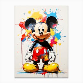 Mickey Mouse Canvas Print