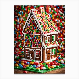 Gingerbread House Canvas Print