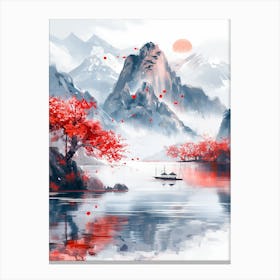 Asian Landscape Painting 3 Canvas Print