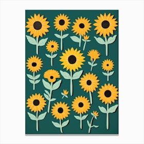 Sunflowers 20 Canvas Print