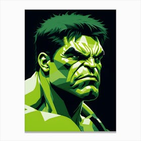 Incredible Hulk Graphic 1 Canvas Print