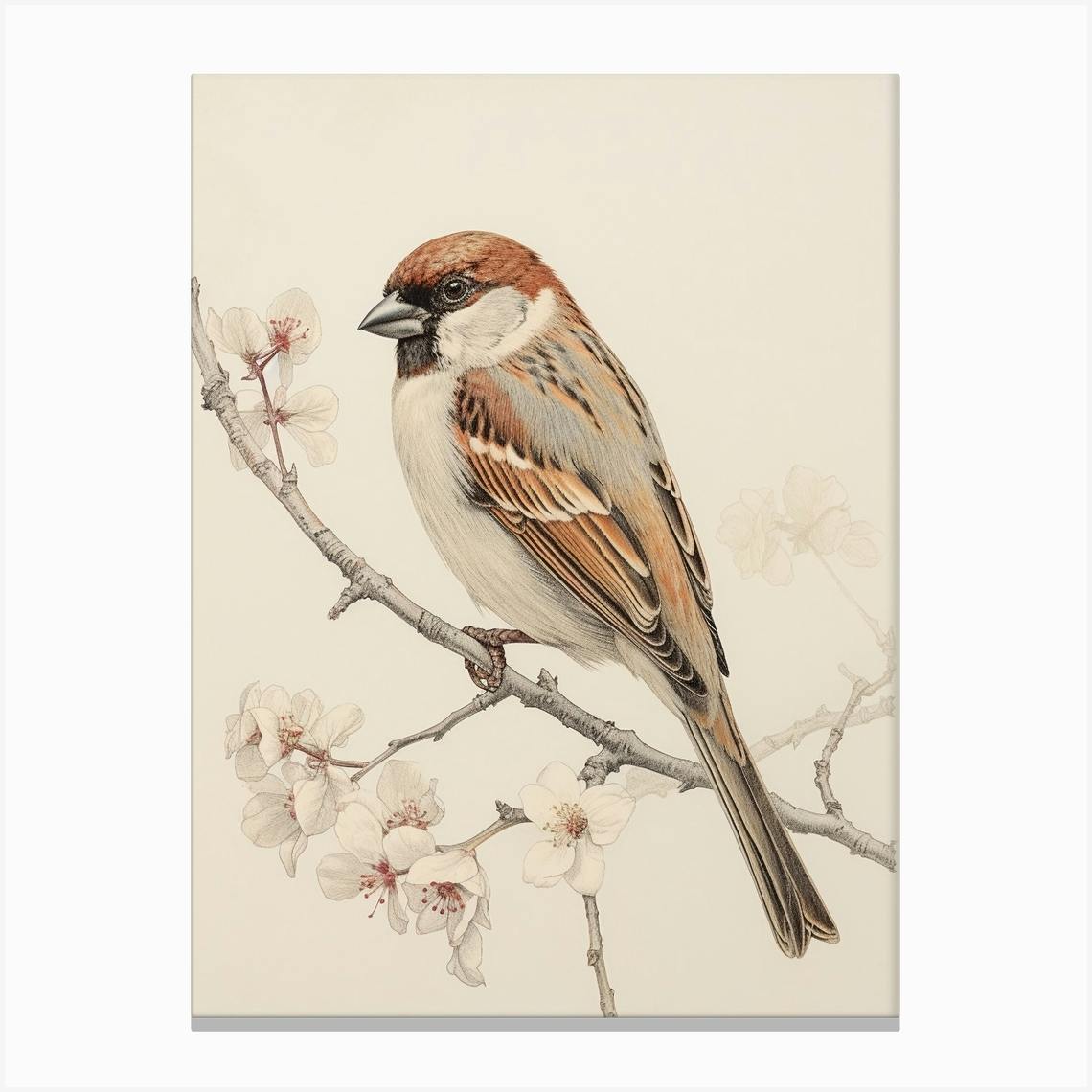 Hand Drawn Realistic Sparrow Birds Vector Set. Royalty Free SVG, Cliparts,  Vectors, and Stock Illustration. Image 135065250.