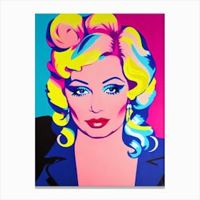 Mae West Pop Movies Art Movies Canvas Print