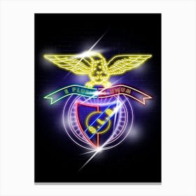 Slb Teamplate Neon Logo Canvas Print