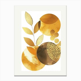 Gold Leaf Framed Print Canvas Print