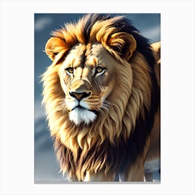 Lion 7 Canvas Print