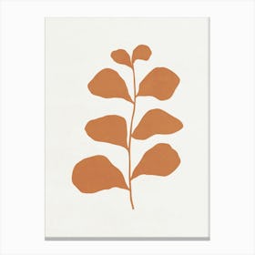 Minimalist Leaf 011 Canvas Print