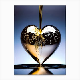 Essence of Affection: The Formula Of Love Canvas Print