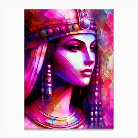 Cleopatra Portrait Artwork 47 Canvas Print