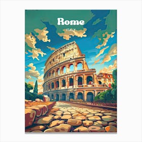 Rome Italy Colosseum Travel Art Leinwandbilder