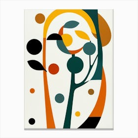 Abstract Tree 8 Canvas Print