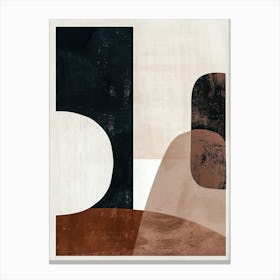 Nuuk Stone Park Bauhaus Minimalist 1 Canvas Print