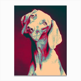 Dog Hope Style Canvas Print