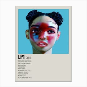 Lp1 2014 Music Album Poster Canvas 2 Canvas Print