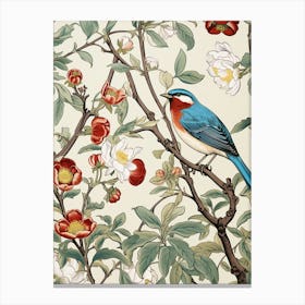 Bird On A Branch 19 Canvas Print