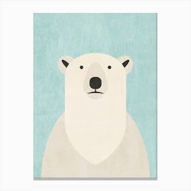 Fauna Polar Bear Canvas Print
