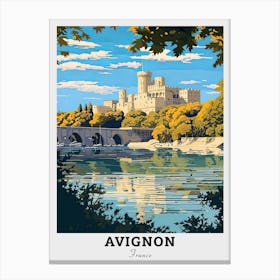 Avignon France Travel Canvas Print