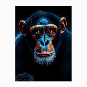 Wild Animal Creative Portrait 18 Canvas Print