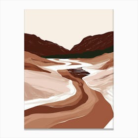 Desert Landscape 31 Canvas Print