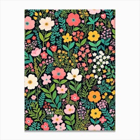 Floral Painting Canvas Print