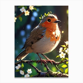 Robin 22 Canvas Print