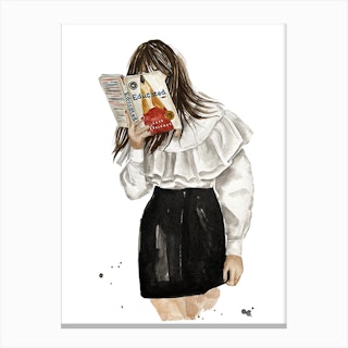 Educated Book Canvas Print