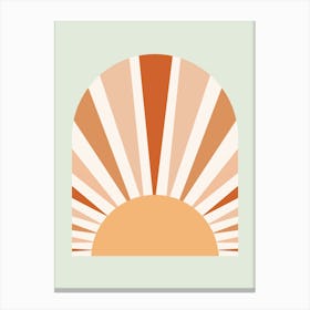 Sunburst Canvas Print