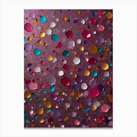 Confetti Canvas Print