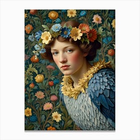 William Morris Bird In The Hand Canvas Print