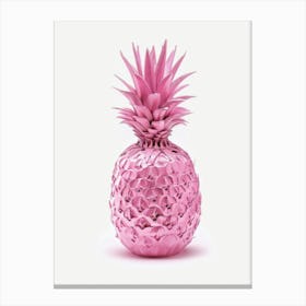 Pink Pineapple 8 Canvas Print