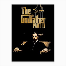 the Godfather movie 2 Canvas Print