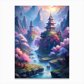 Asian Landscape 1 Canvas Print