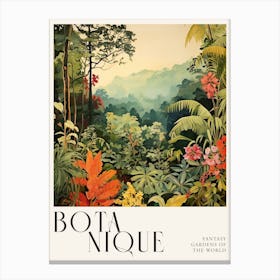 Botanique Fantasy Gardens Of The World 4 Canvas Print