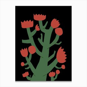Red Blossom Canvas Print