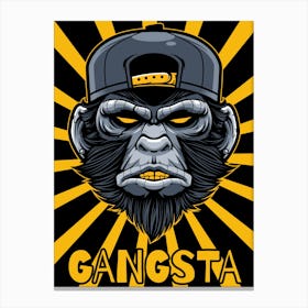 Gangsta Canvas Print