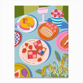 Picnic Canvas Print