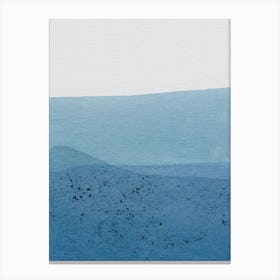 Positive Blue Canvas Print