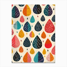 Raindrops 7 Canvas Print