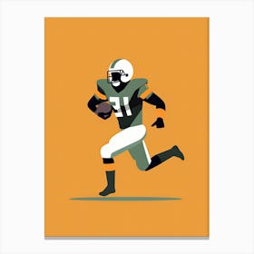 American Football Player 2 Canvas Print
