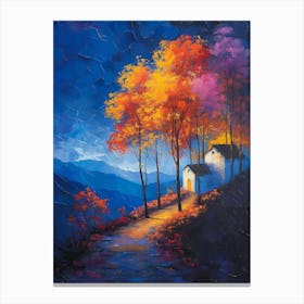 Autumn In The Mountains Canvas Print