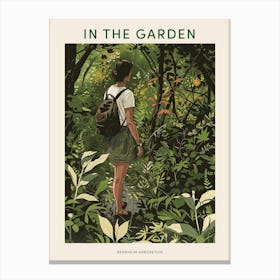 In The Garden Poster Bernheim Arboretum And Research Forest Usa 2 Canvas Print