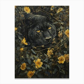 Black Panther 14 Canvas Print