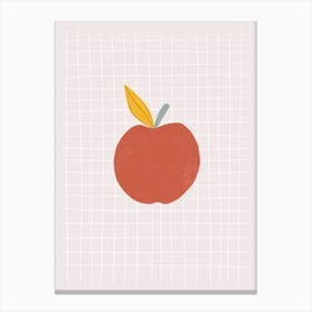 Red Apple Canvas Print