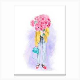 Montaigne Sunny Muse Canvas Print