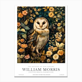 William Morris Exhibitions Birds Series 49 Canvas Print