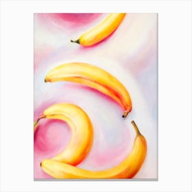 Banana Painting Fruit Canvas Print