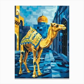 Camel Painting Canvas Print