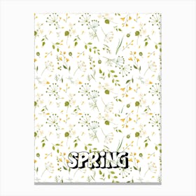 Spring Flowers 1 Canvas Print