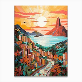 Rio de Janeiro's Majestic Skyline Canvas Print